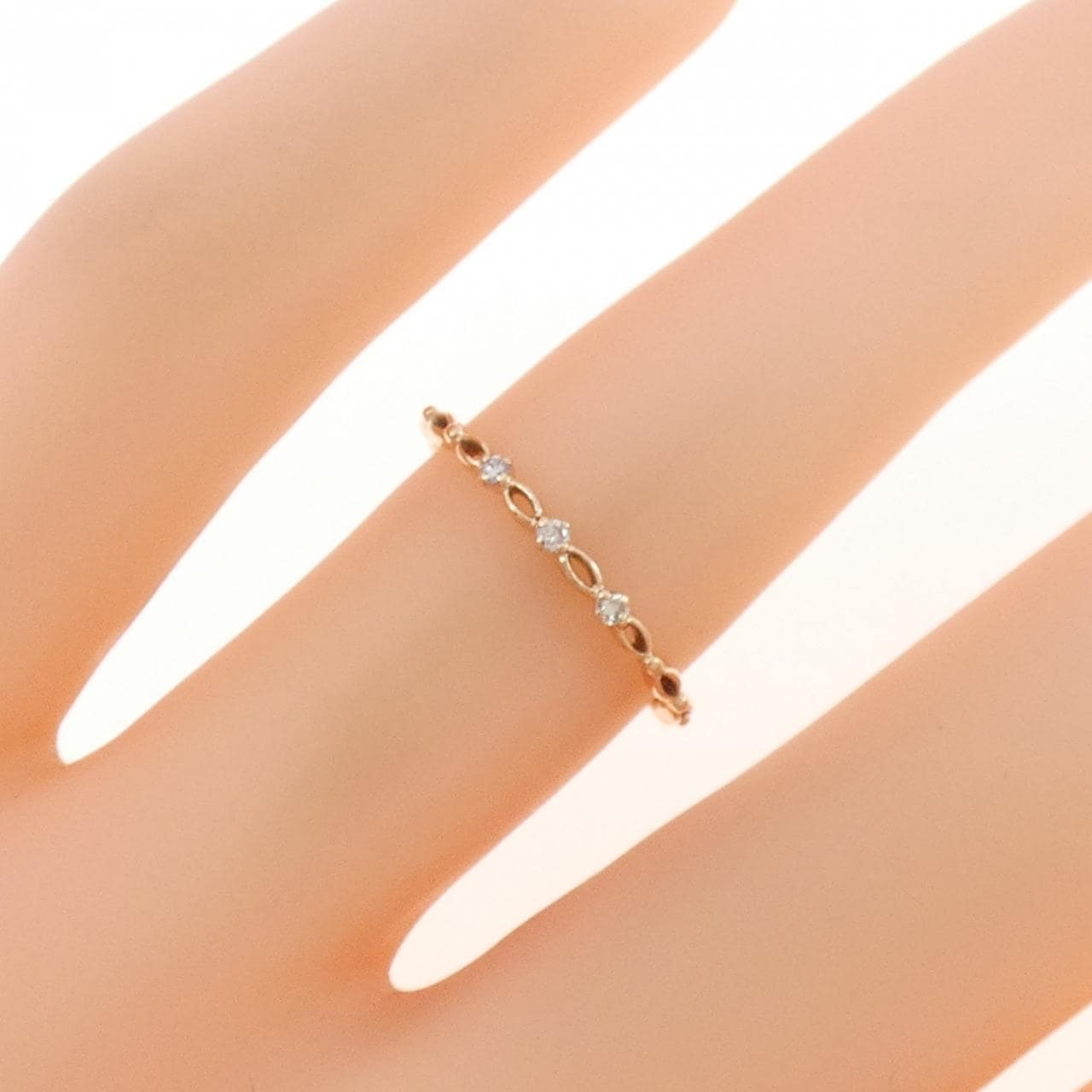 クミキョク ダイヤモンド リング 0.03CT
