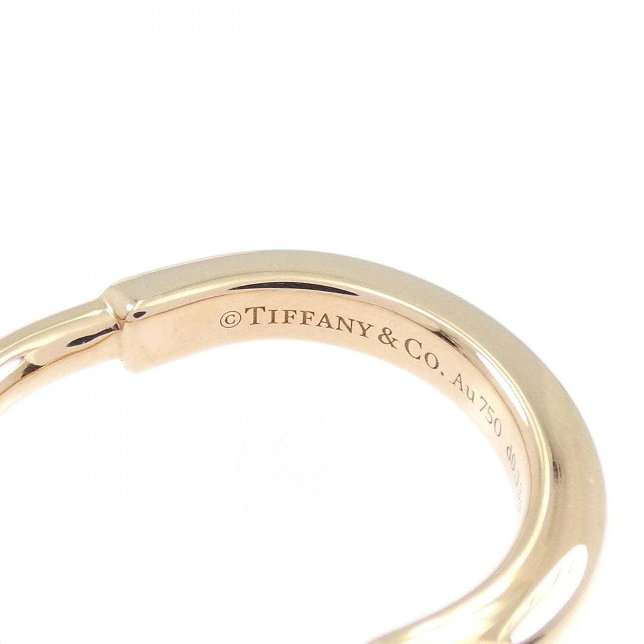 ティファニー ロック リング 0.13CT