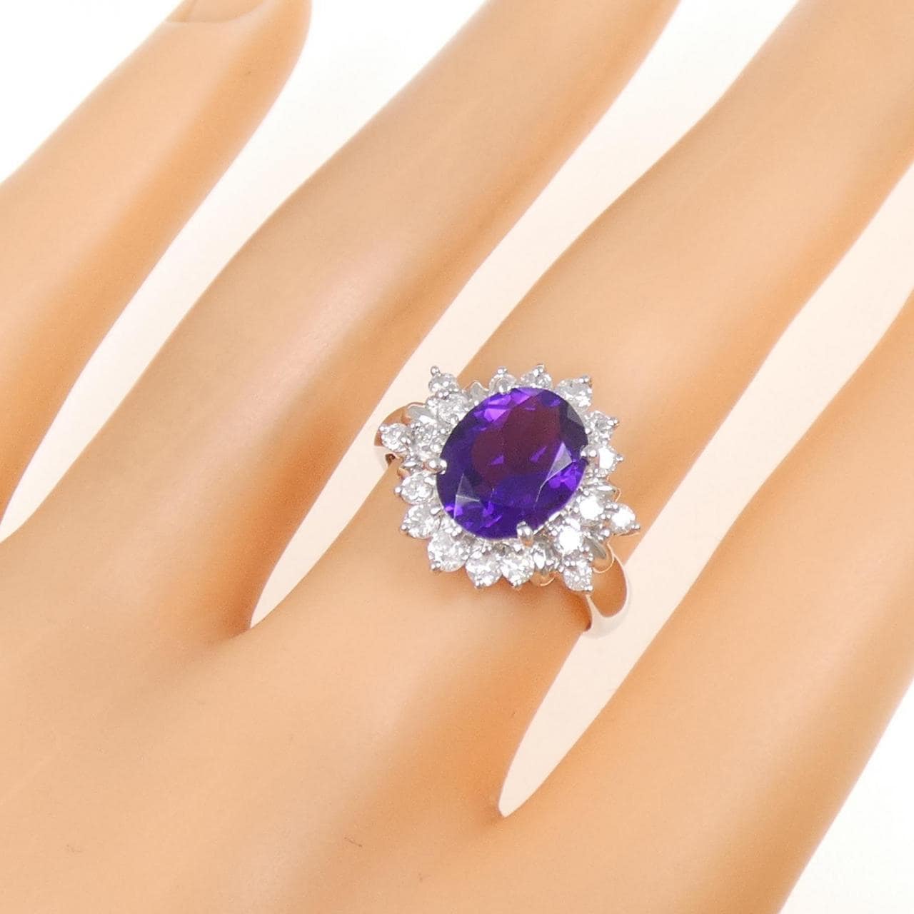 PT900 アメジスト リング 2.09CT