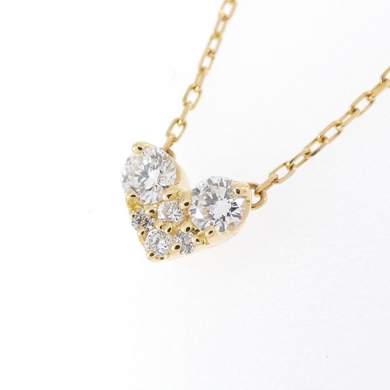 ポンテヴェキオ ダイヤモンド ネックレス 0.14CT