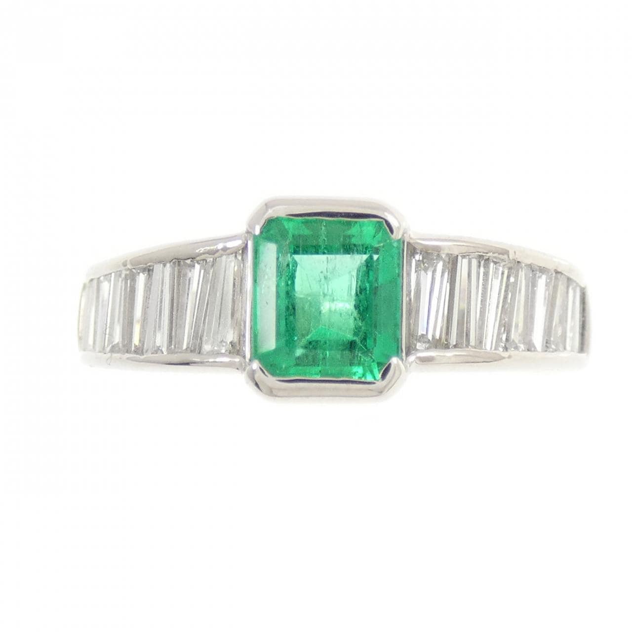 PT900 エメラルド リング 0.94CT