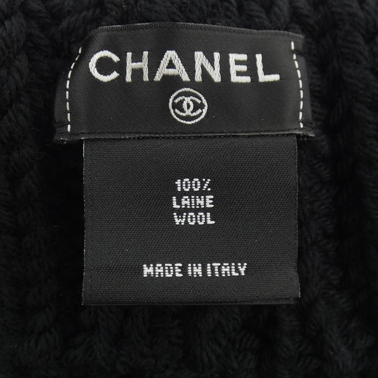 シャネル CHANEL AAB554B22479 ニットキャップ