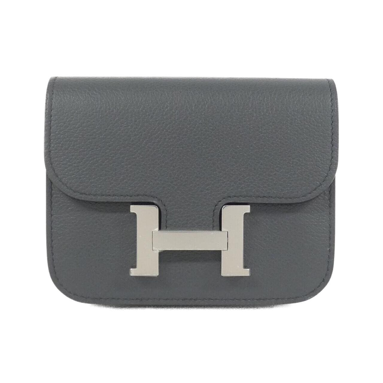 [未使用品] HERMES Constance Slim 双色 082501CK 钱包