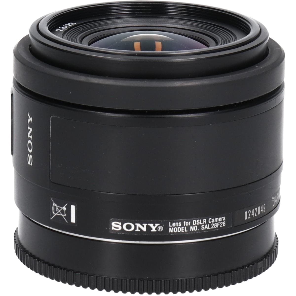 ２８ｍｍ　Ｆ２．８（ＳＡＬ２８Ｆ２８）