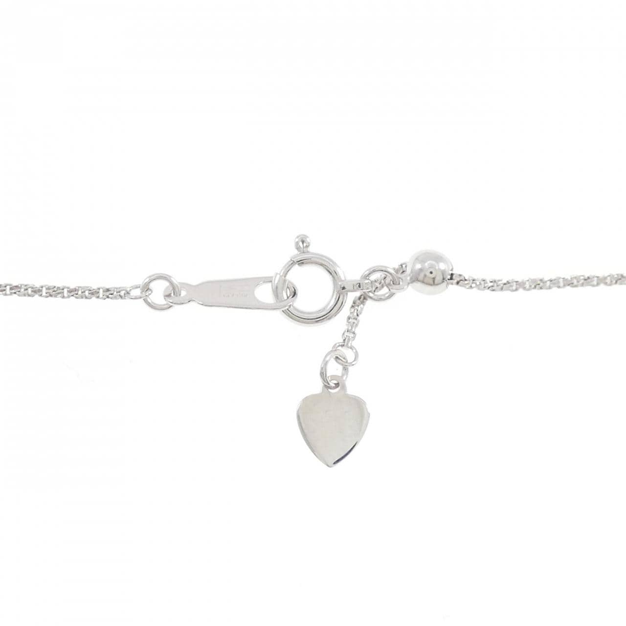 K18WG ダイヤモンド ネックレス 0.72CT