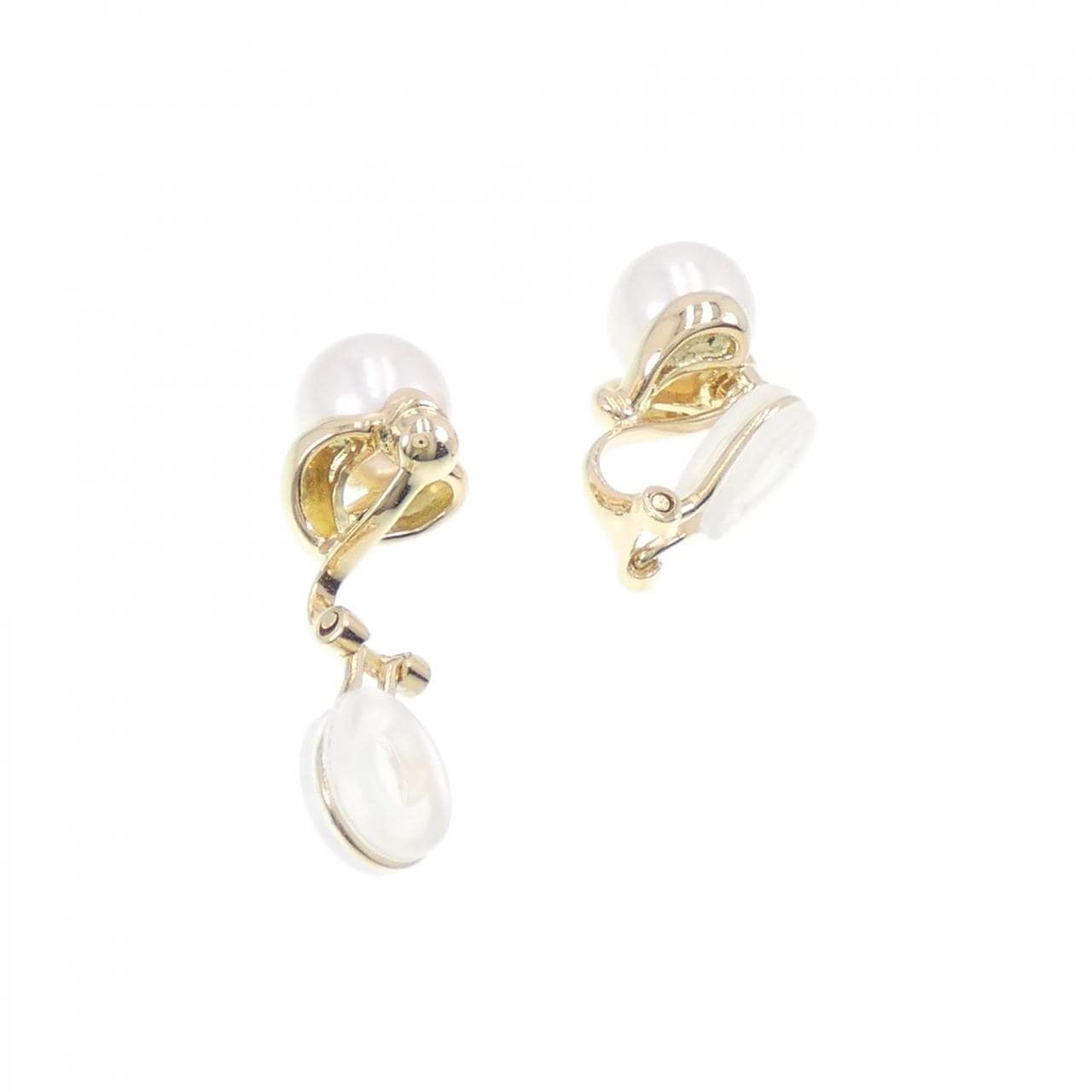 717／MIKIMOTO 14金 イヤリング-