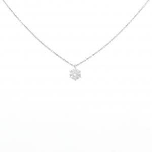 【リメイク】PT900/PT850 ダイヤモンド ネックレス 0.538CT D SI1 EXT H&C