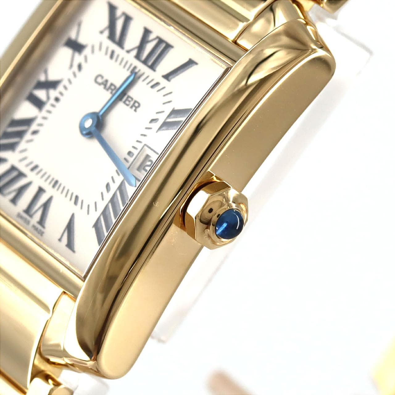 カルティエ タンクフランセーズMM YG W50014N2 YG クォーツ