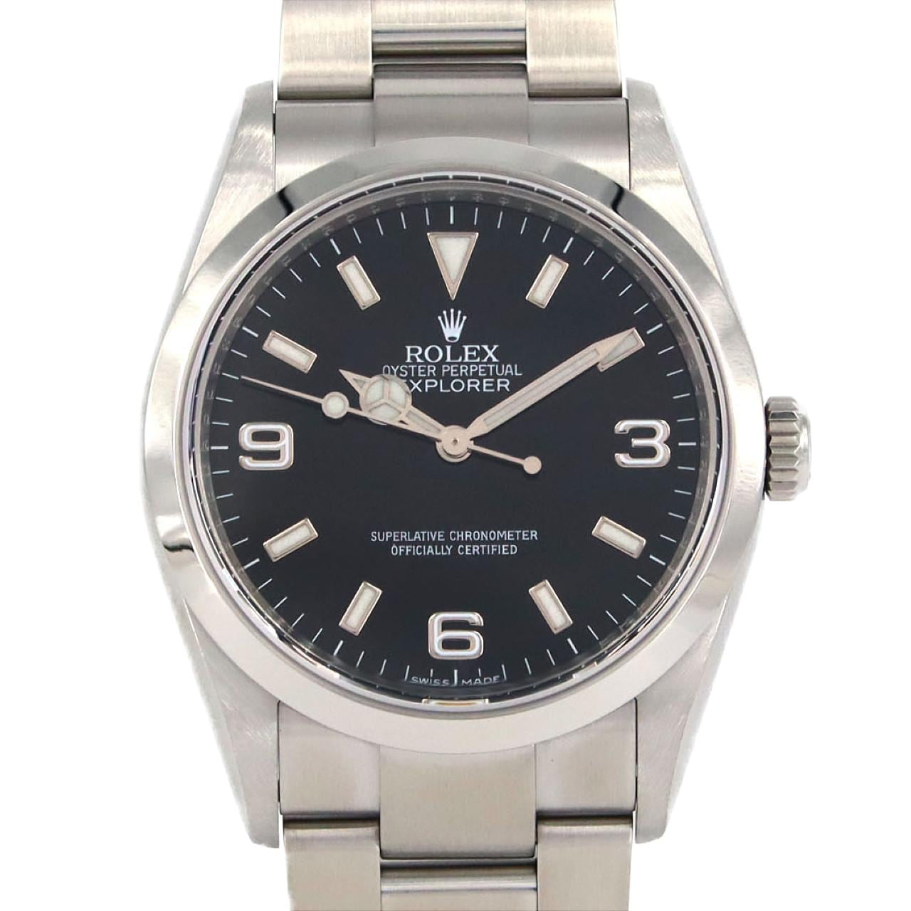 ロレックス エクスプローラーI 114270 SS 自動巻 V番