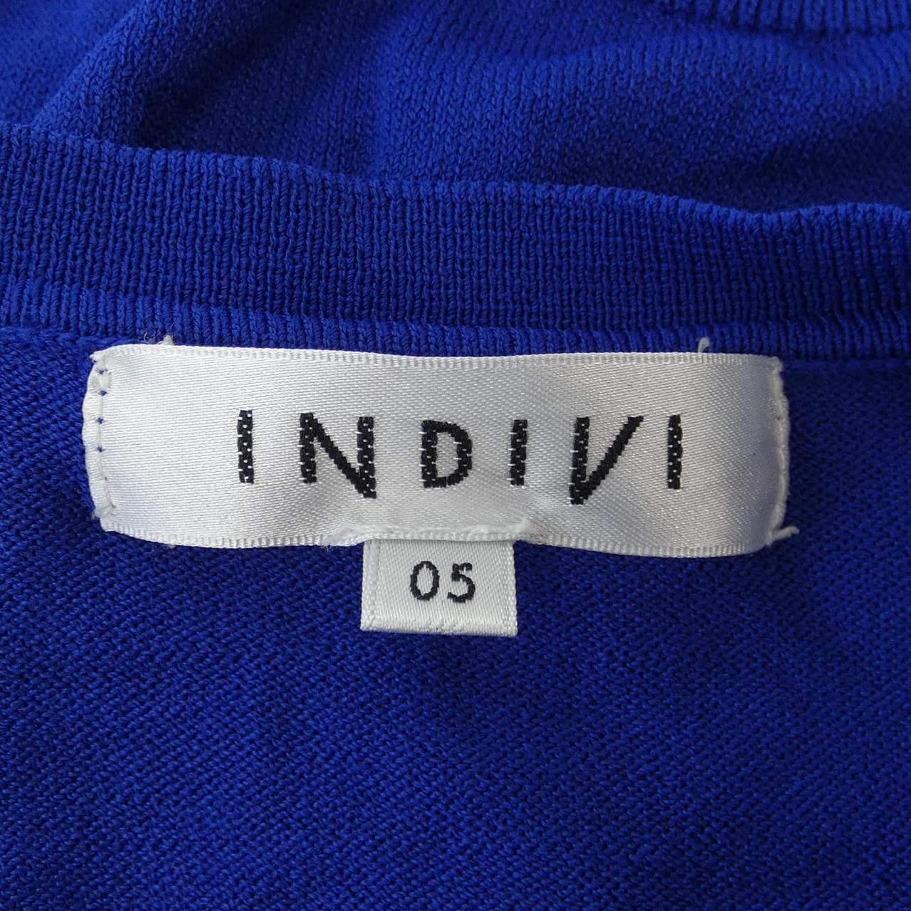 インディヴィ INDIVI カーディガン