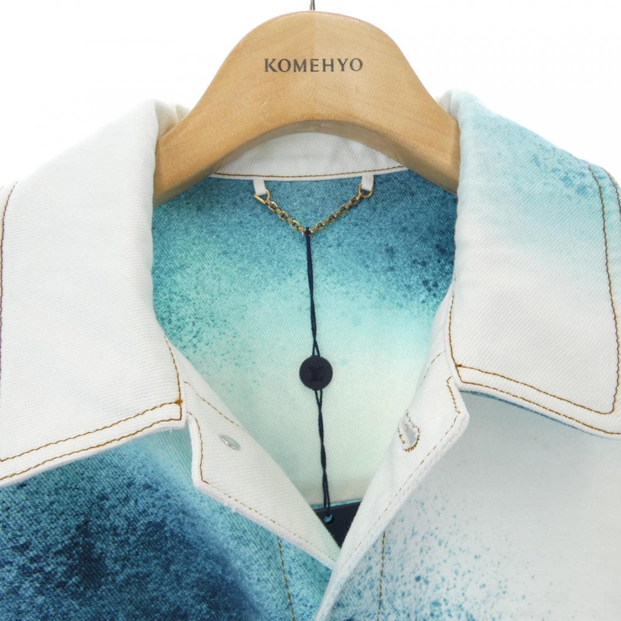 ルイヴィトン LOUIS VUITTON LVスプレーデニムジャケット HOA10WU14 デニムジャケット