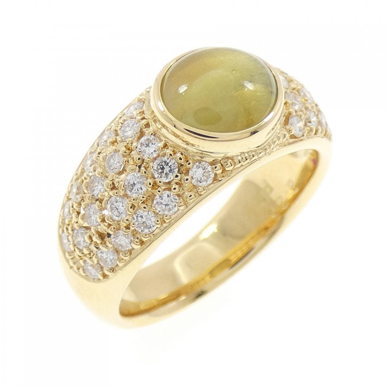 K18YG水星貓眼2.25CT