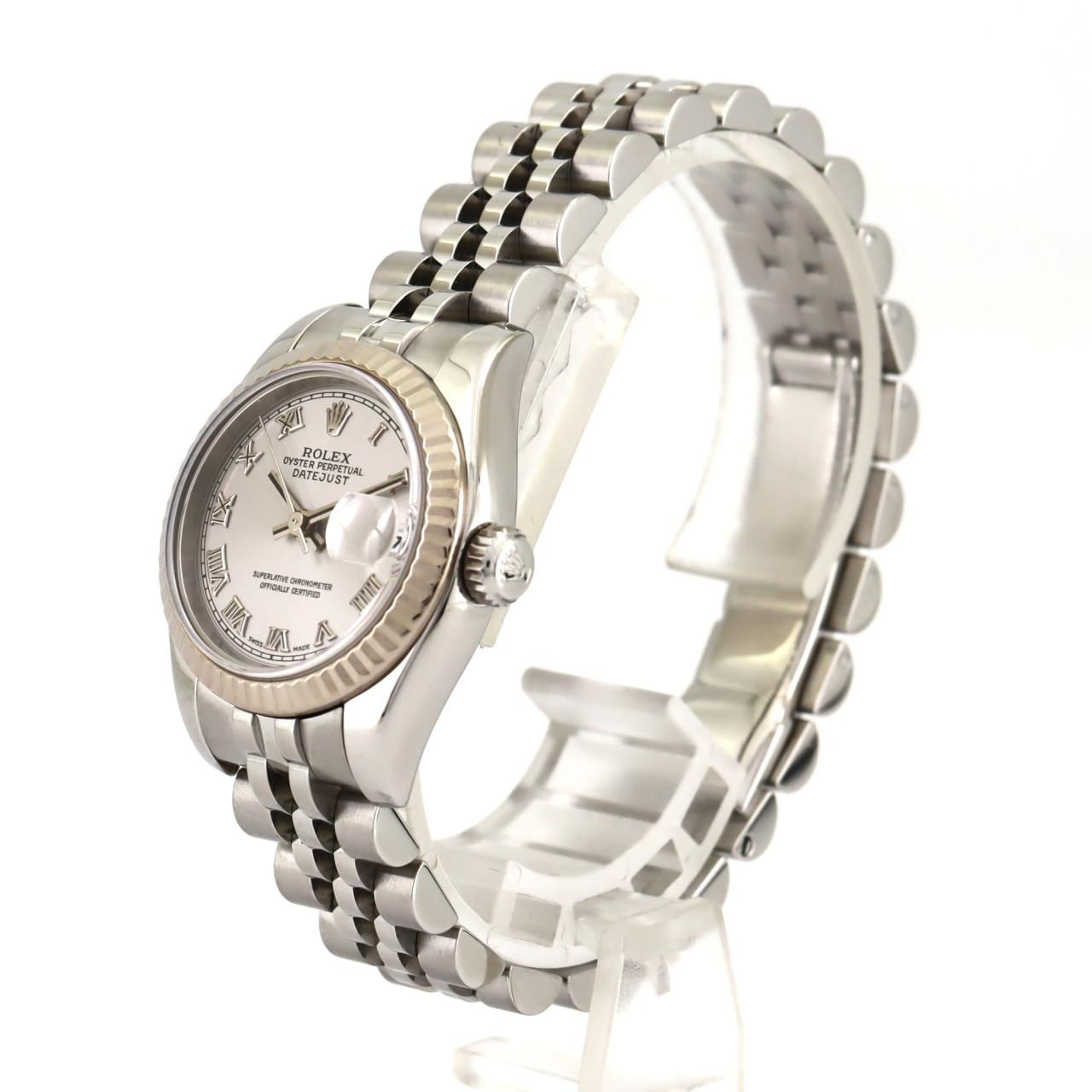 ロレックス デイトジャスト 179174 SSxWG 自動巻 D番腕時計
