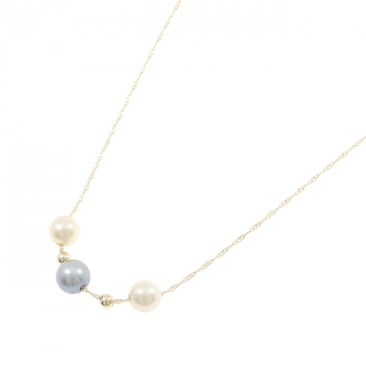 K18YG アコヤパール ネックレス