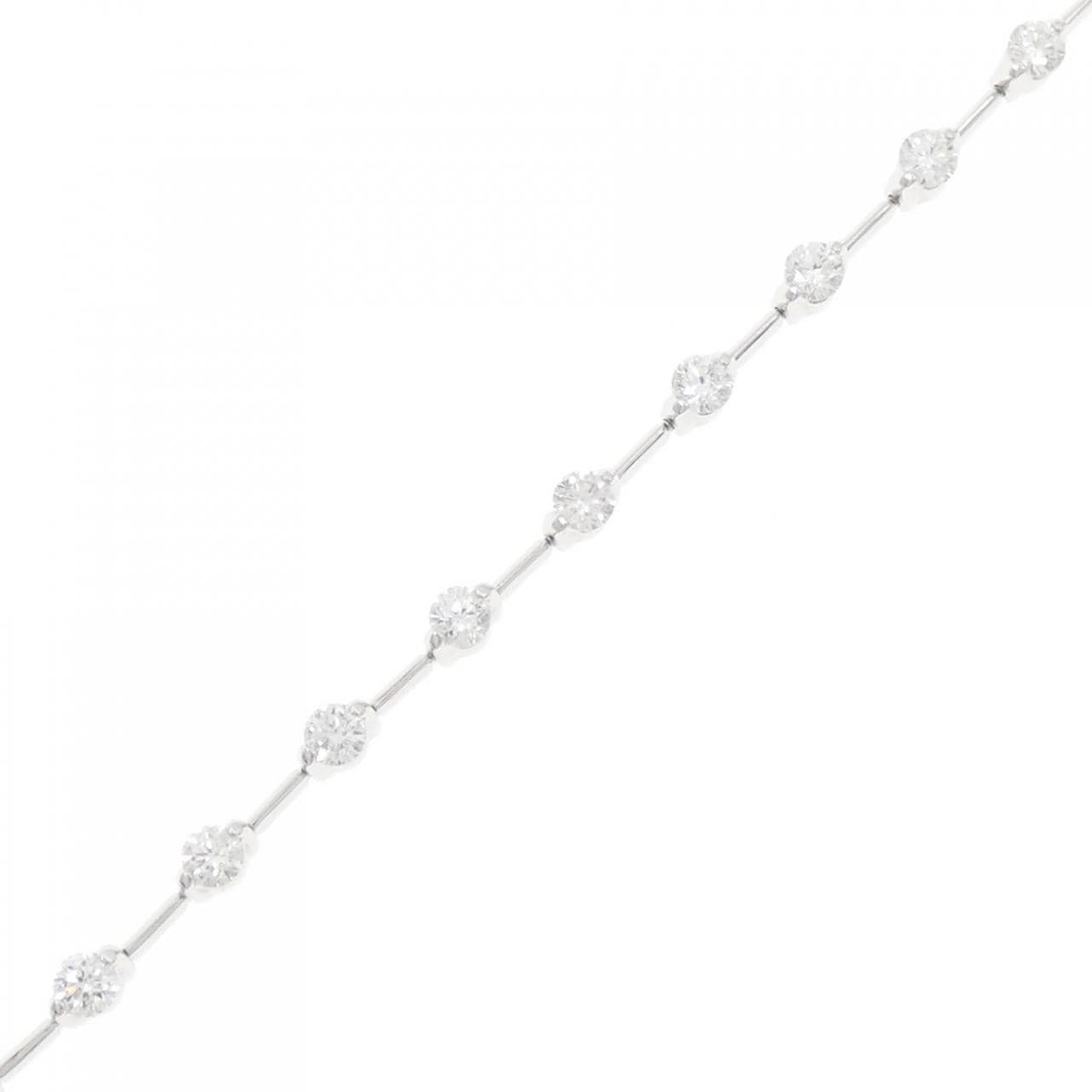 LINE ダイヤモンド ブレスレット 2.50CT