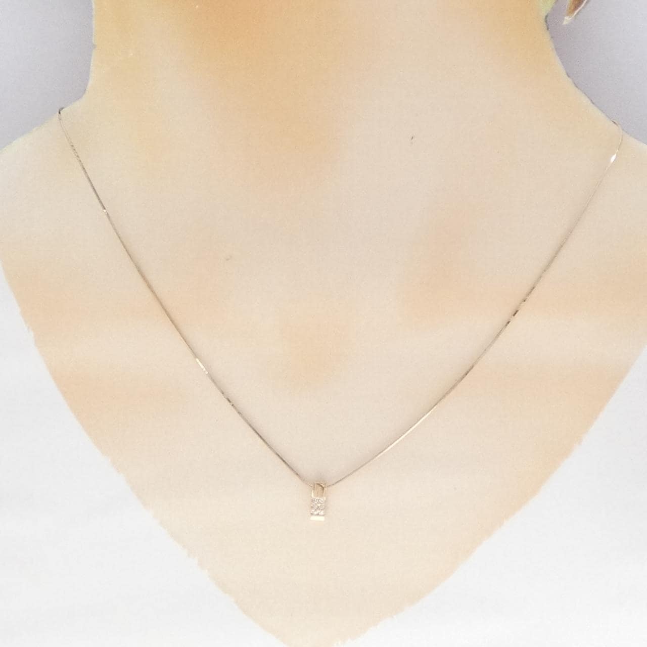 クミキョク ダイヤモンド ネックレス 0.06CT