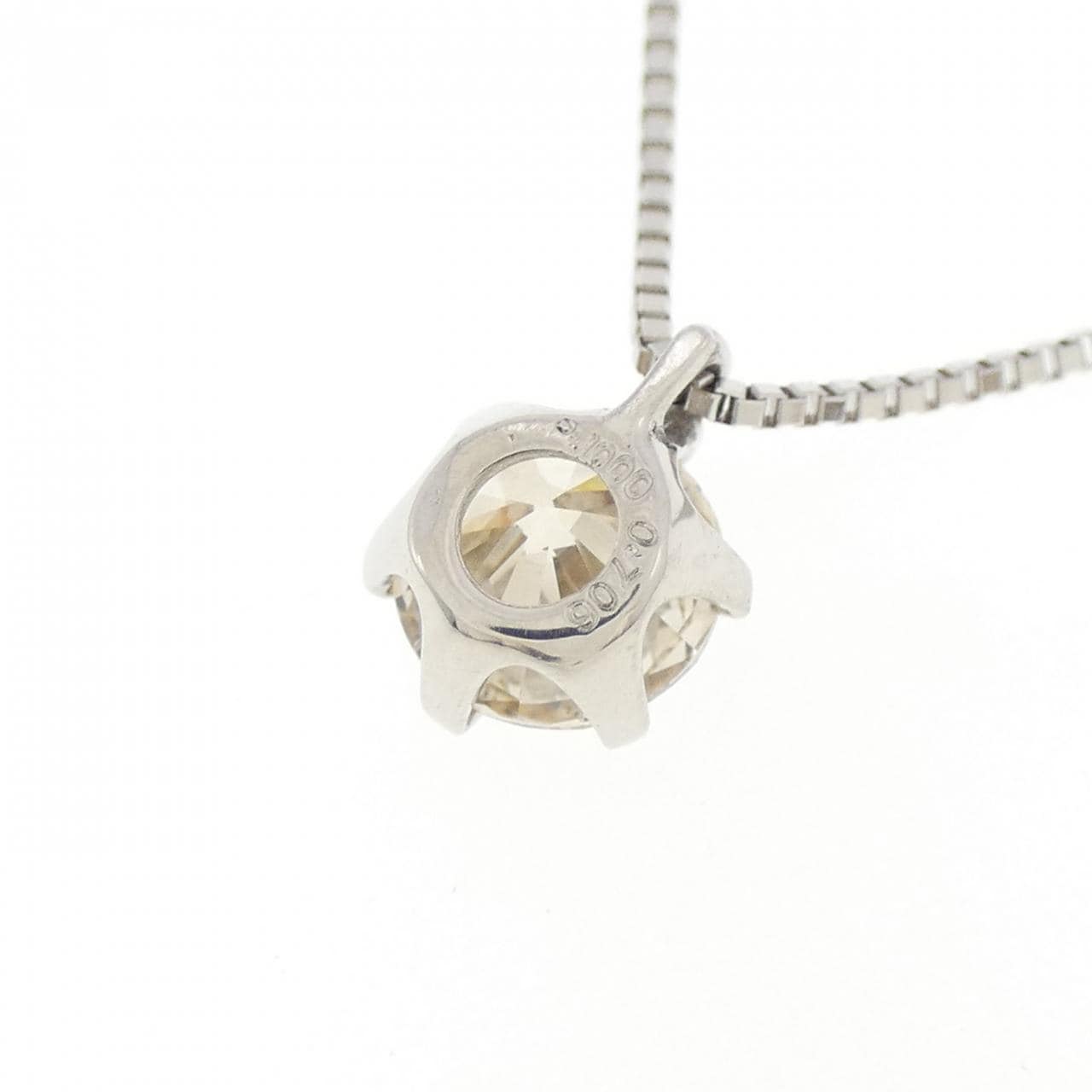 PT1000/PT850 ダイヤモンド ネックレス 0.706CT