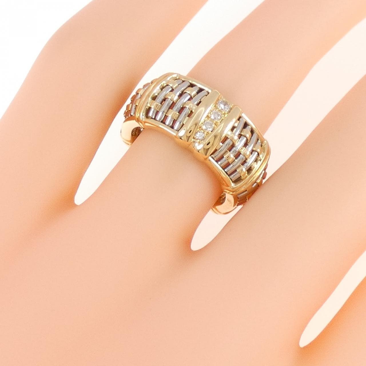 【ヴィンテージ】カルティエ ダイヤモンド リング