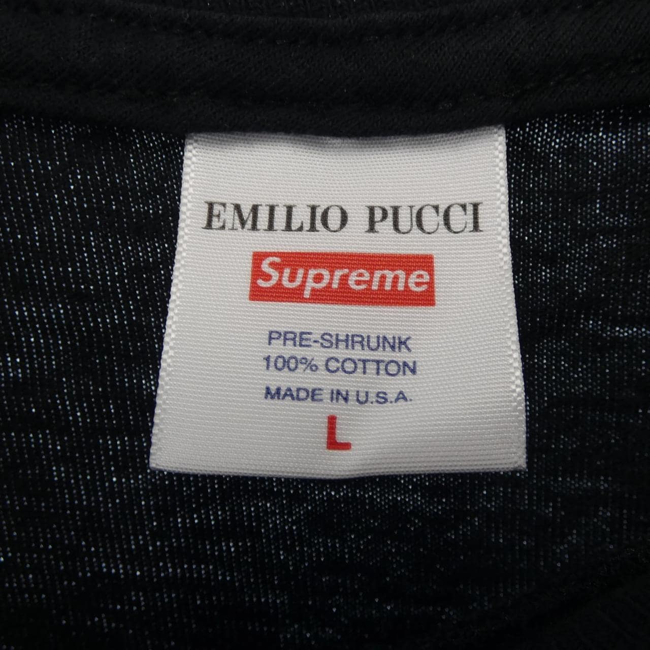 シュプリーム SUPREME EMILIO PUCCI BOX LOGO Tシャツ