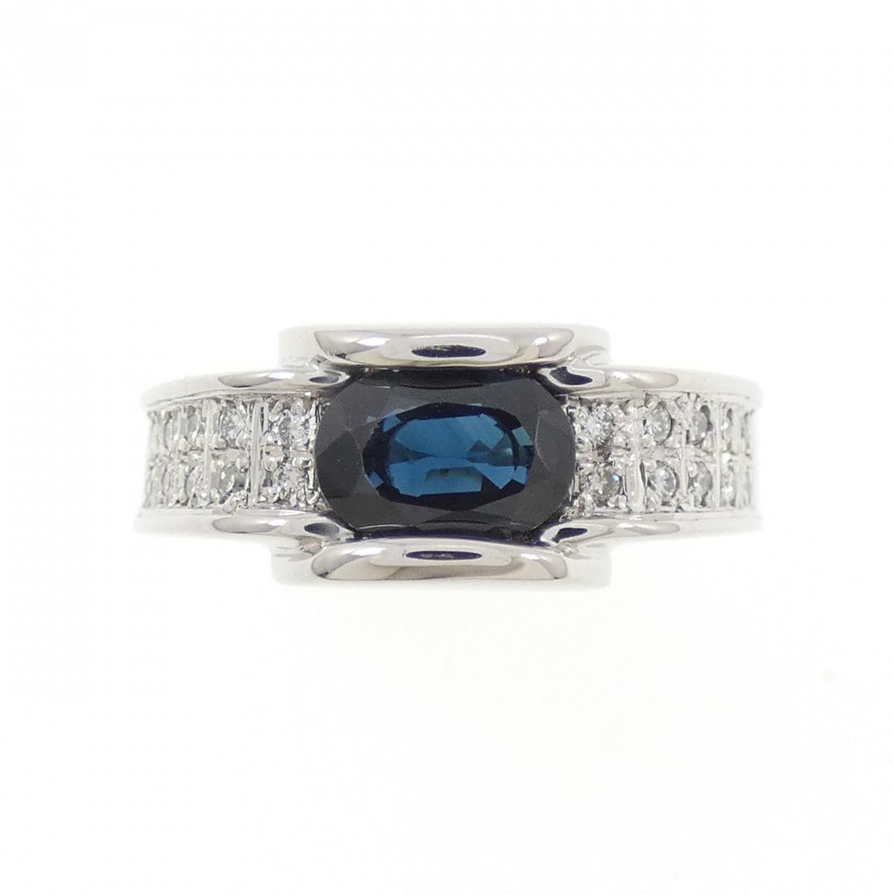 PT900 サファイヤ リング 1.08CT