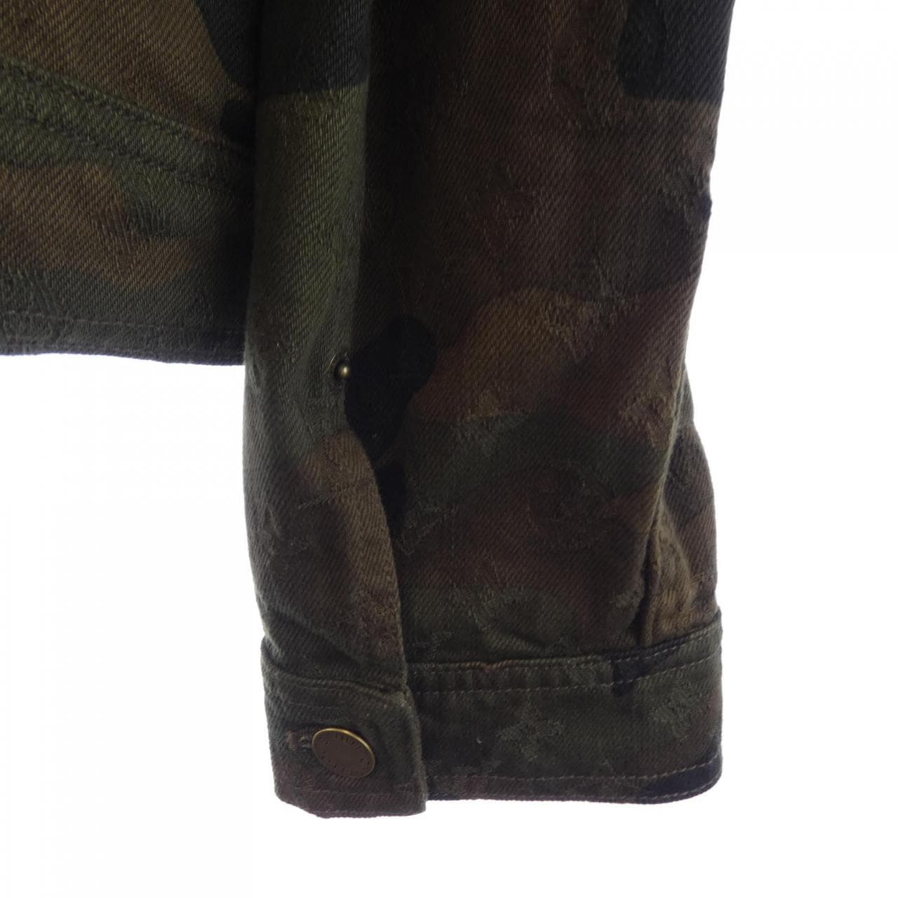 ルイヴィトン LOUIS VUITTON JACQUARD DENIM TRUCKER JACKET HDA91WDSQ SUPREME デニムジャケット