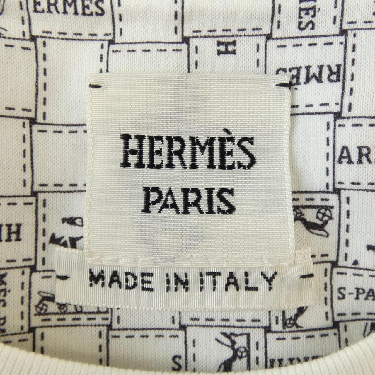 エルメス HERMES BOLDUC AU CARRE ボルデュックチェック 5E4645DK Tシャツ