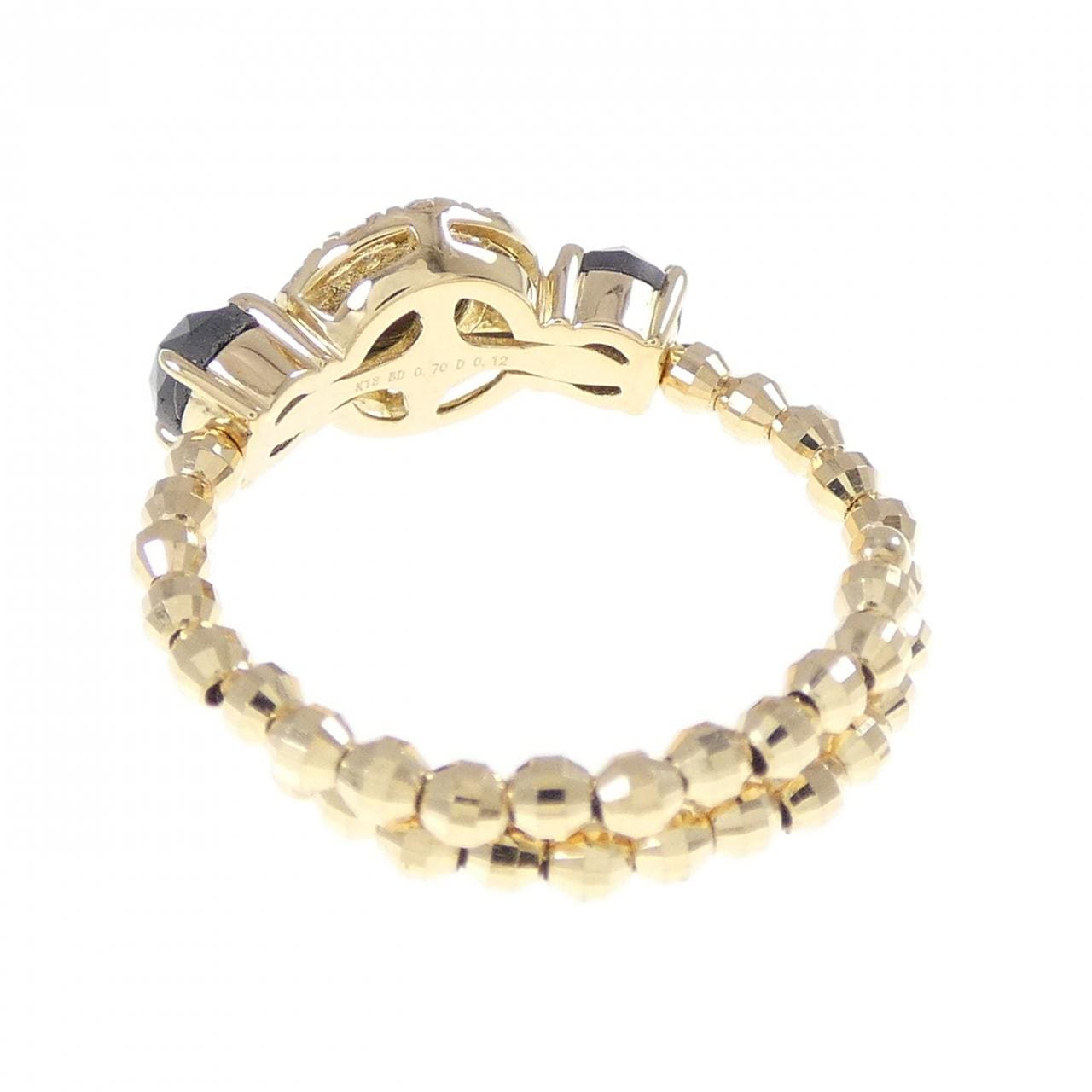 K18YG ダイヤモンド リング 0.70CT