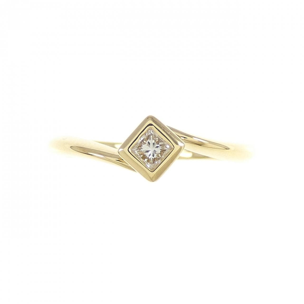 K18YG ダイヤモンド リング 0.11CT