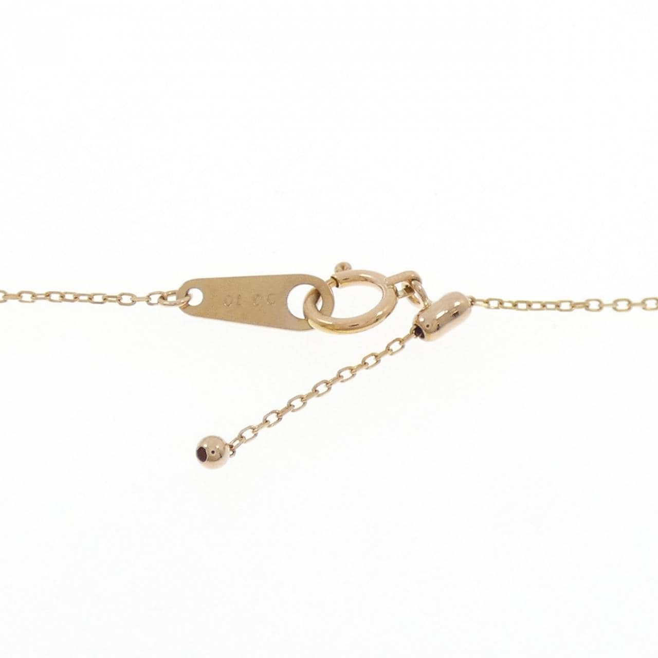 K18YG ダイヤモンド ネックレス 0.10CT
