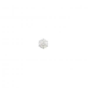 PT900 ダイヤモンド ピアス 0.302CT H SI2 VG 片耳