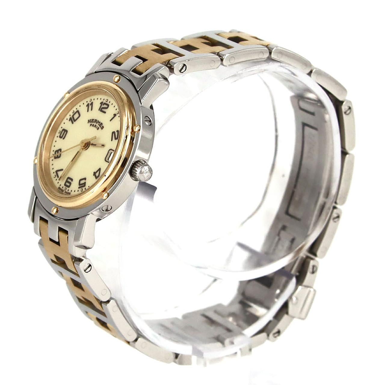 エルメス クリッパー コンビ CL4.220 SSxGP クォーツ