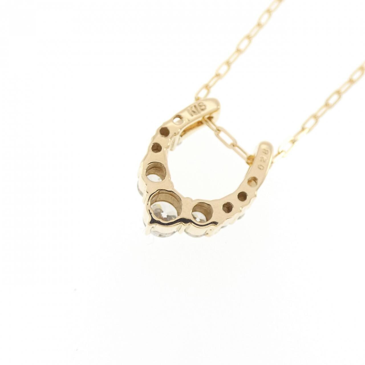K18YG ダイヤモンド ネックレス 0.28CT