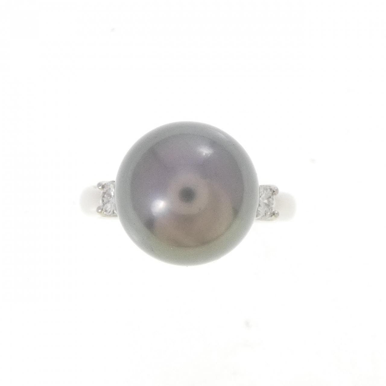 PT900 黒蝶パール リング 11mm