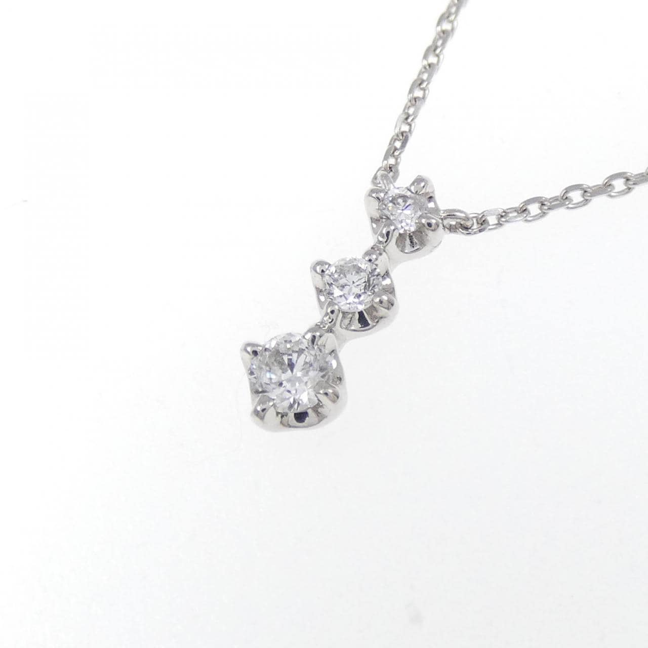 4゜C ダイヤモンド ネックレス