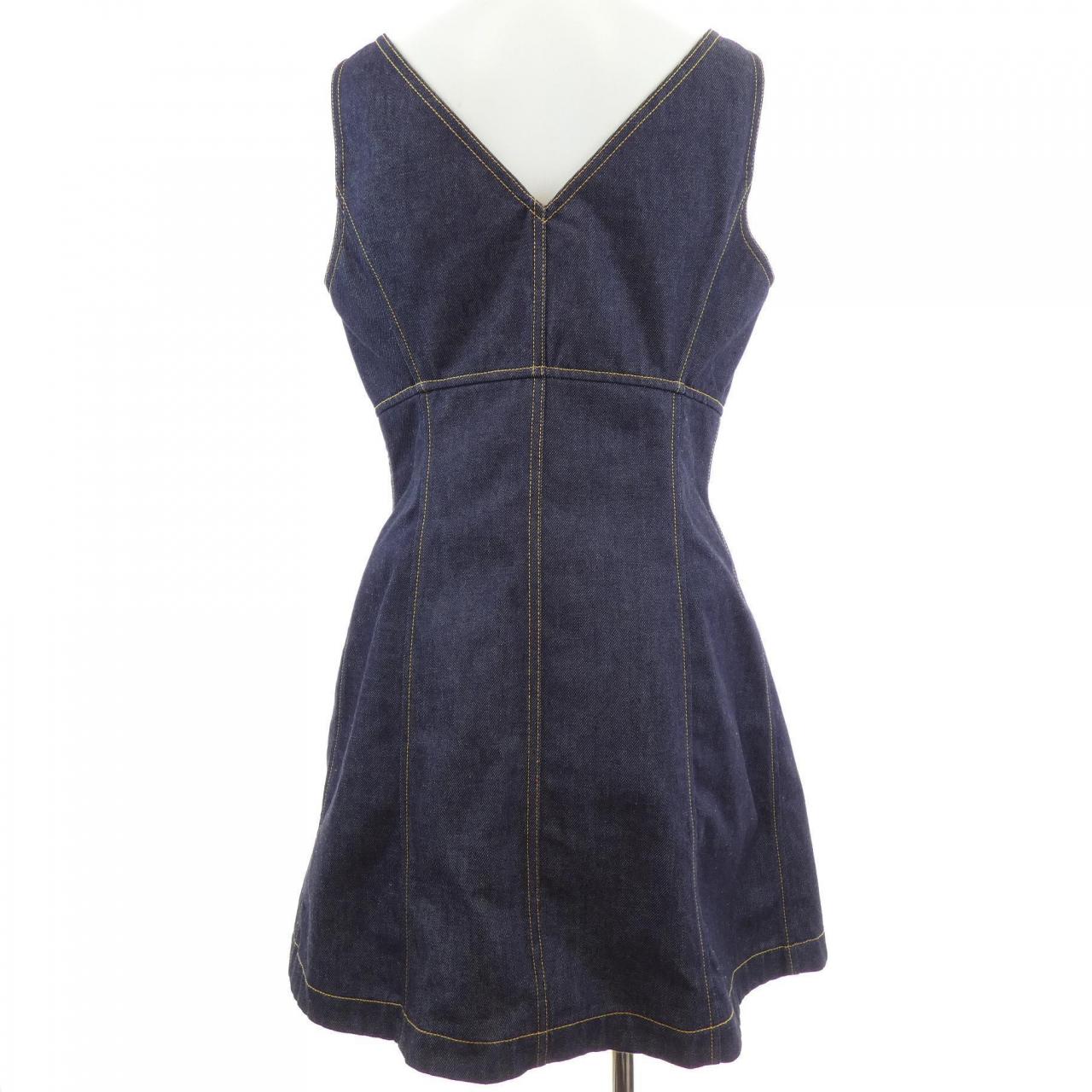 ルイヴィトン LOUIS VUITTON デニム ミニドレス FTDS50EFY ワンピース