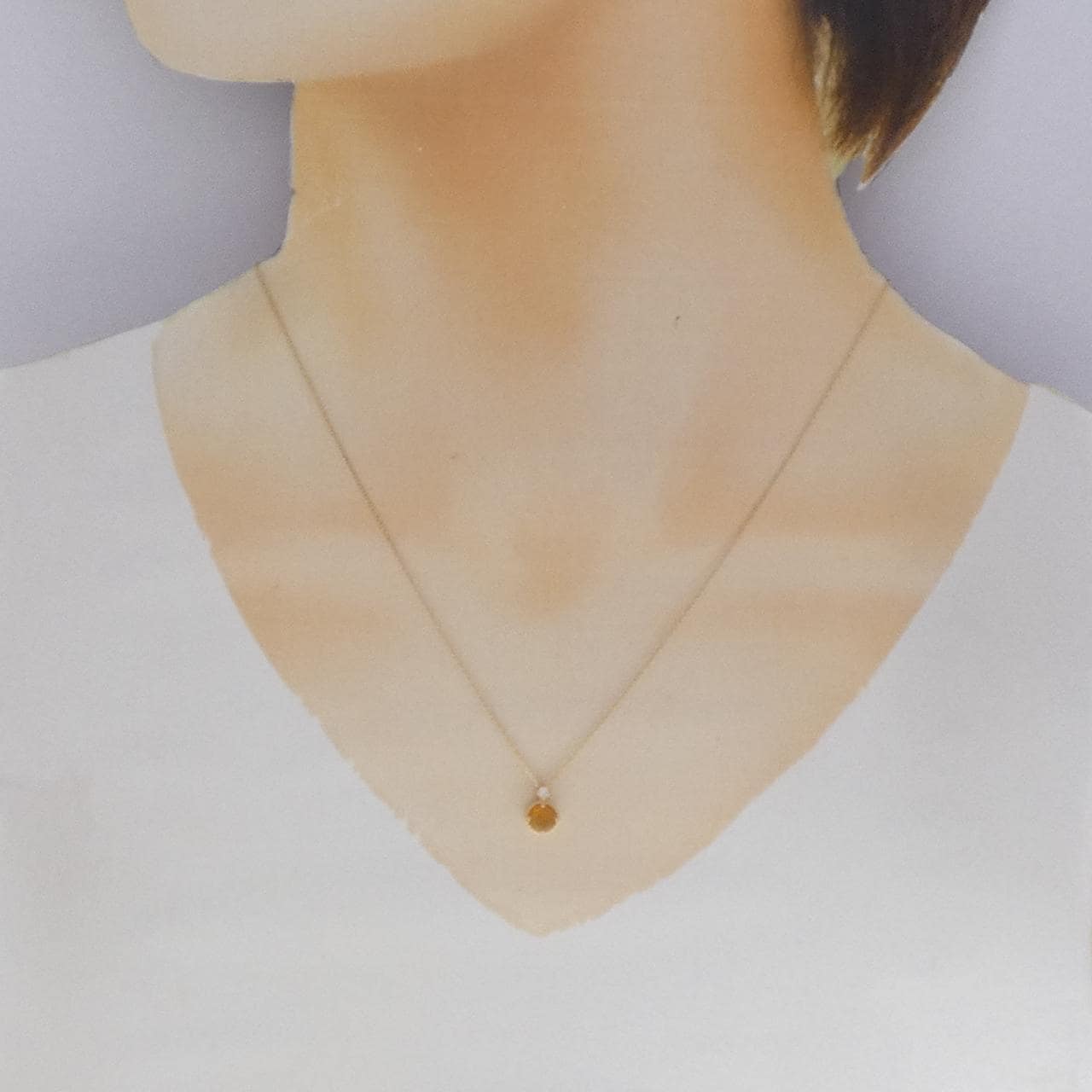 K10YG オパール ネックレス