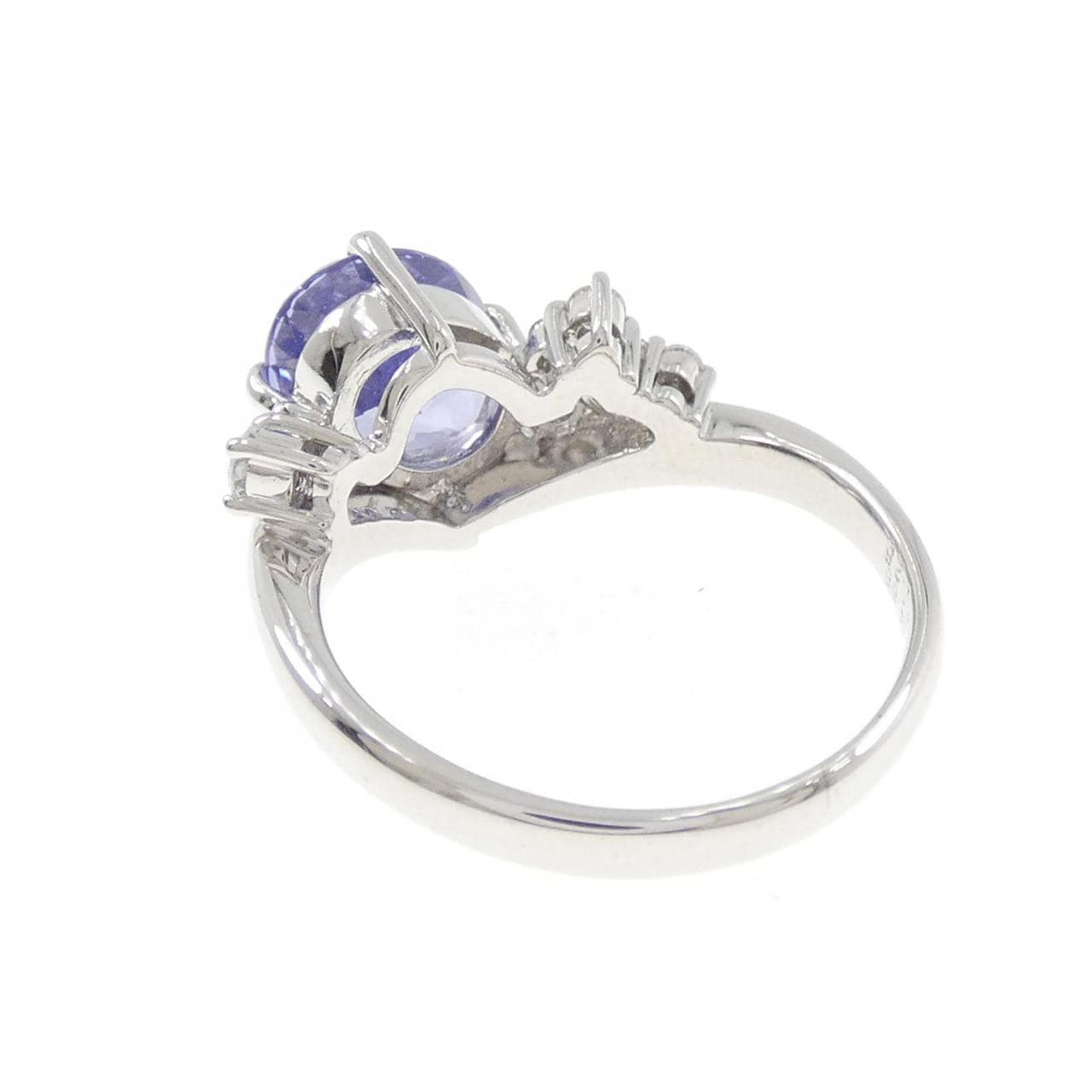 K18WG タンザナイト リング 2.88CT