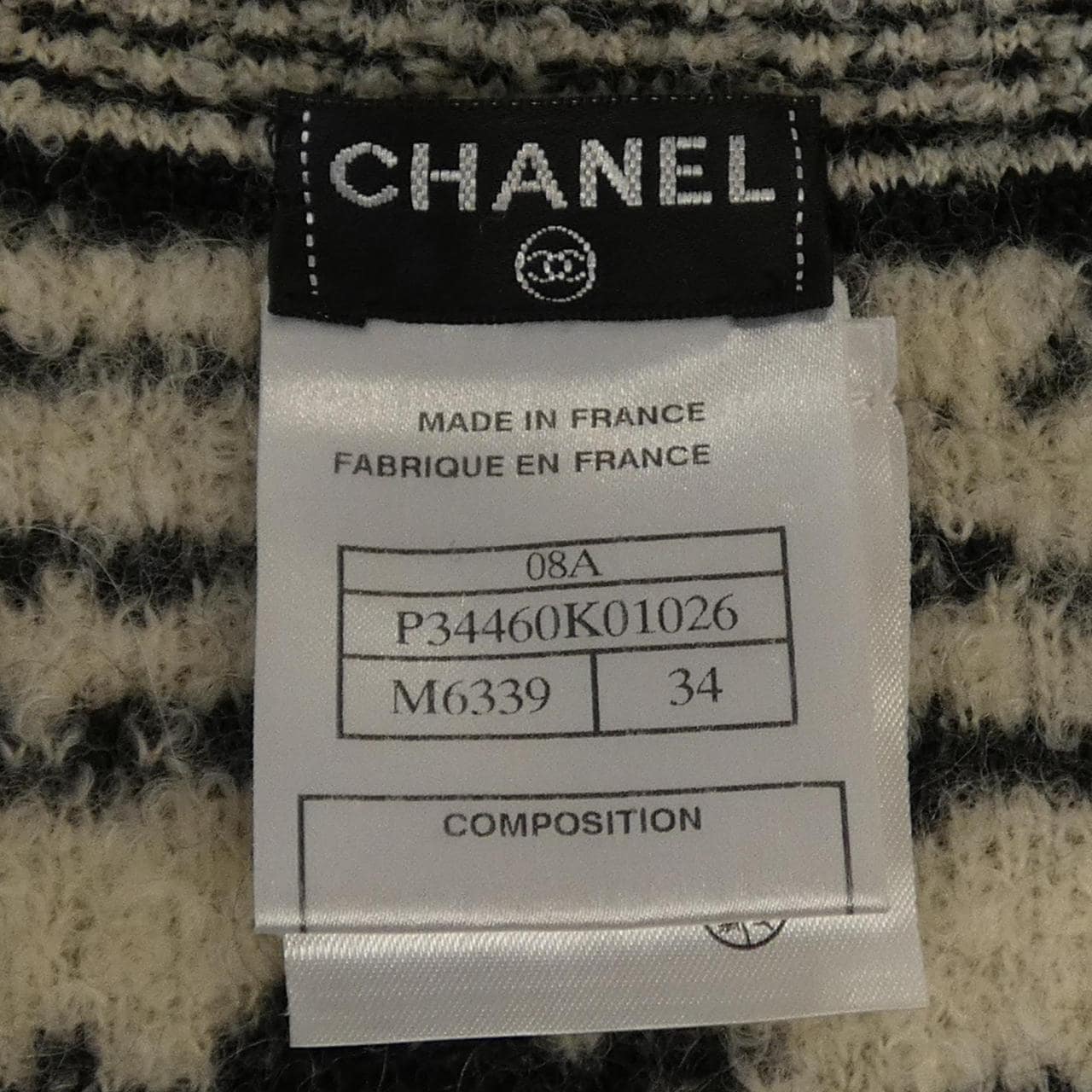 シャネル CHANEL P34460K01026 08A チュニック