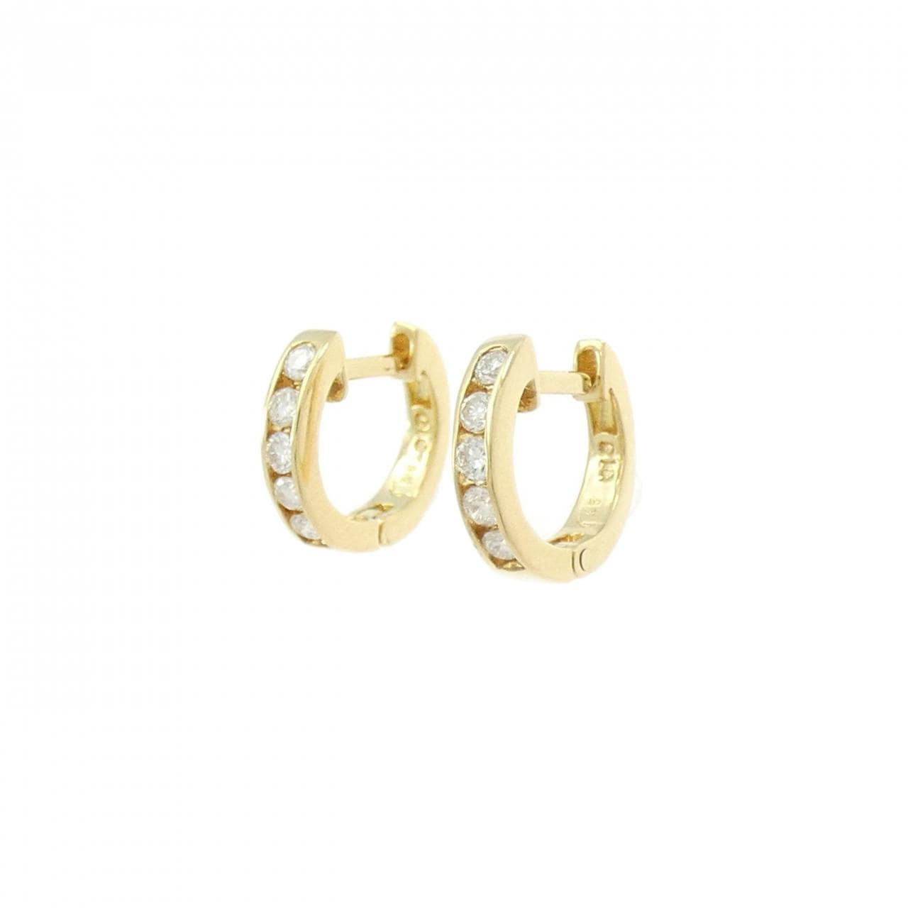 K18YG ダイヤモンド ピアス 0.20CT