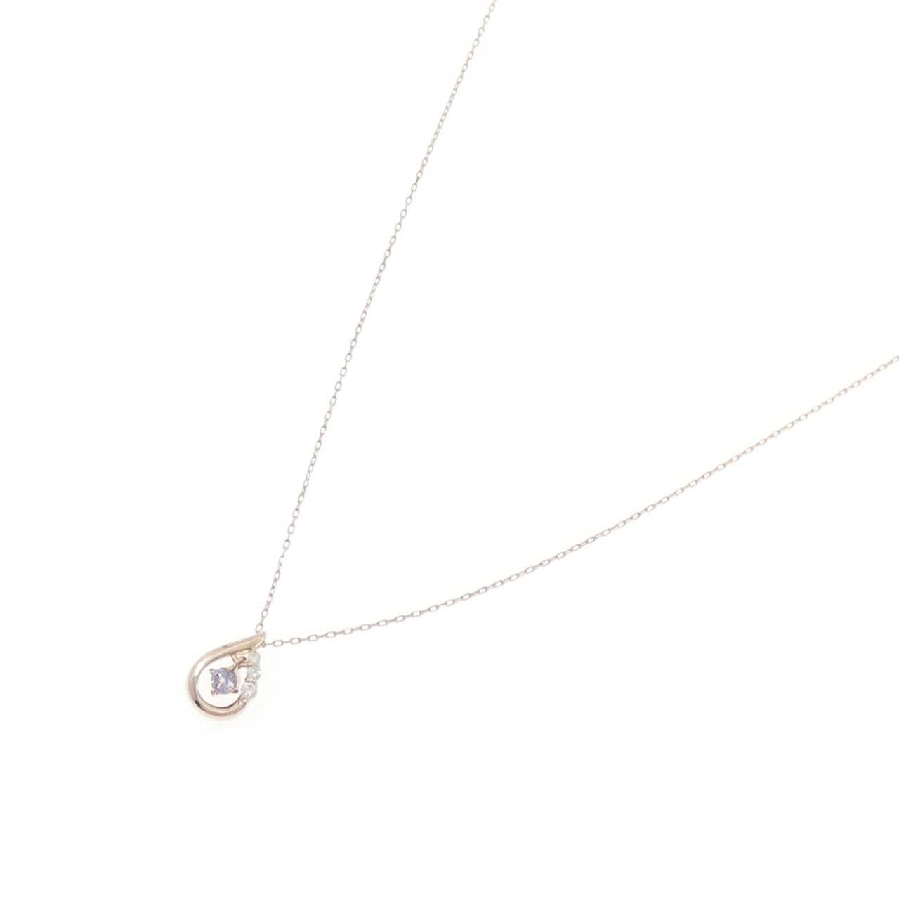 4゜C タンザナイト ネックレス