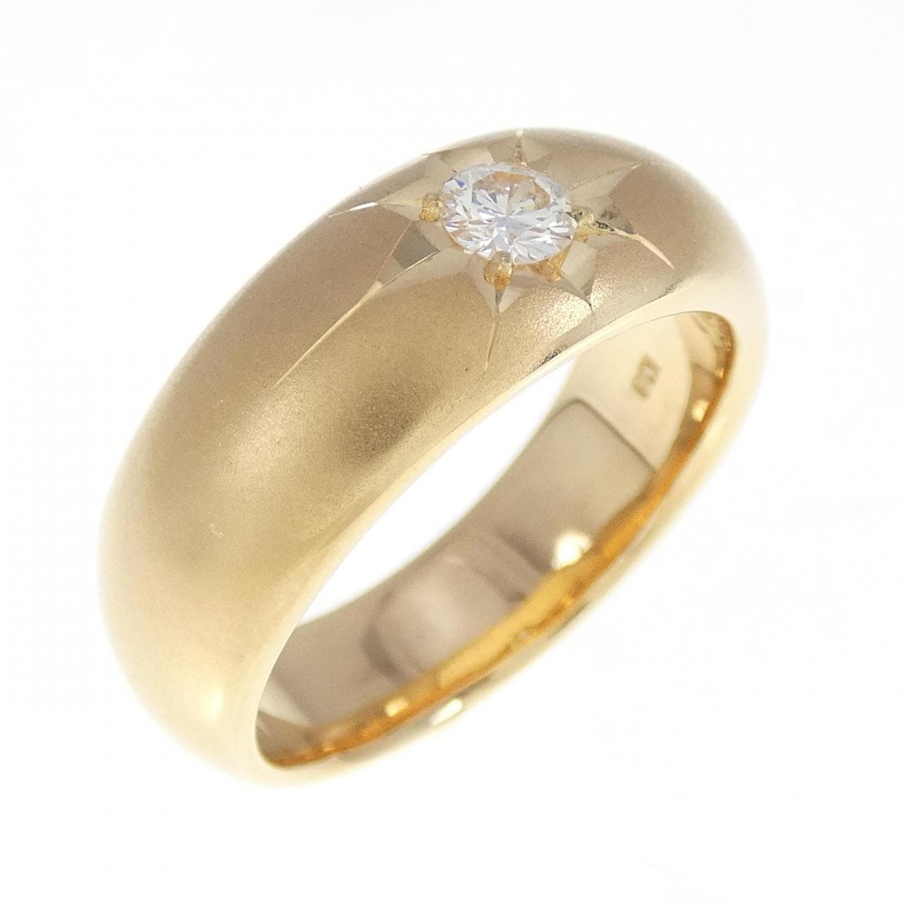 K18YG ダイヤモンド リング 0.20CT