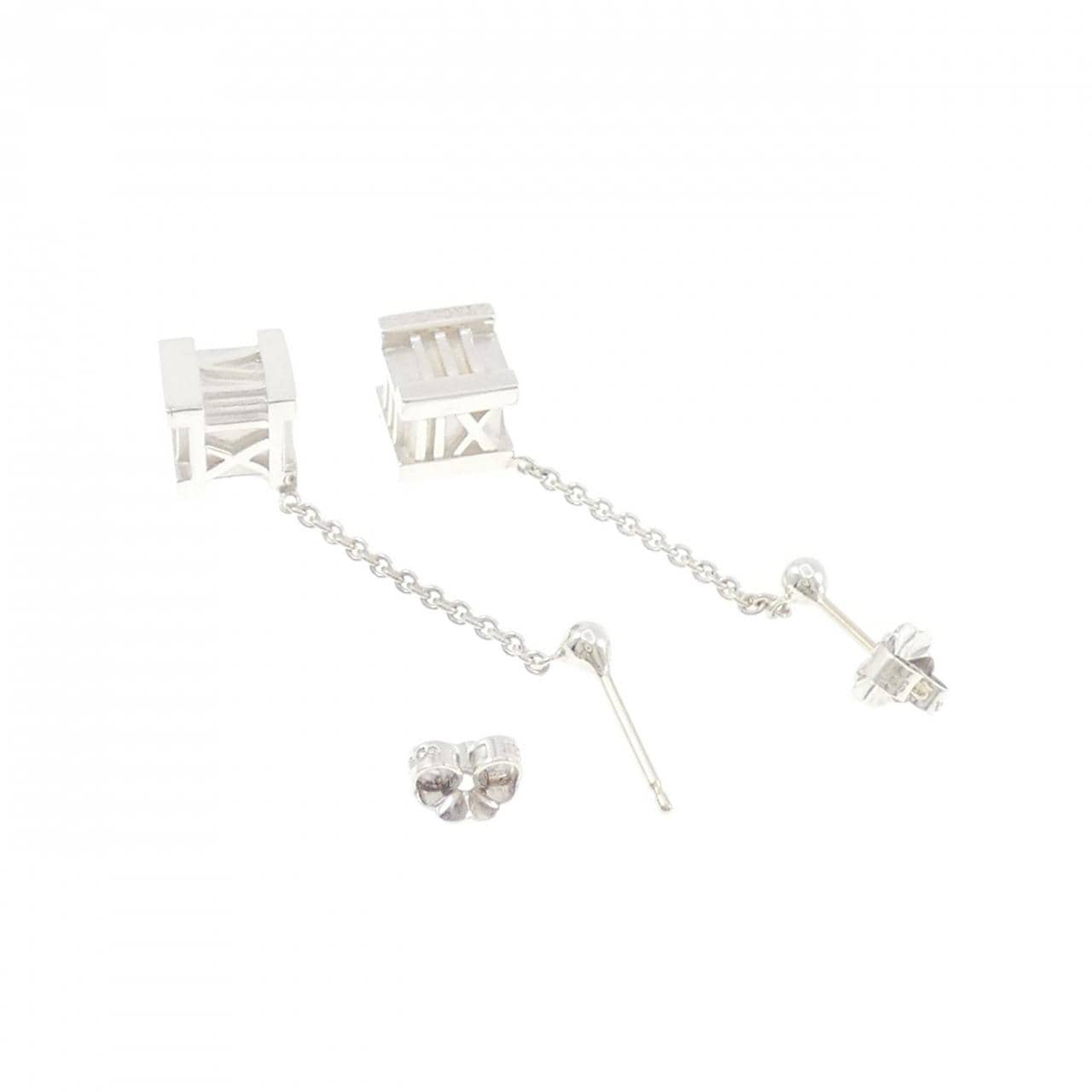 ティファニー アトラス　キューブドロップ ピアス