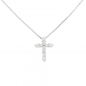 タサキ クロス ダイヤモンド ネックレス 0.48CT