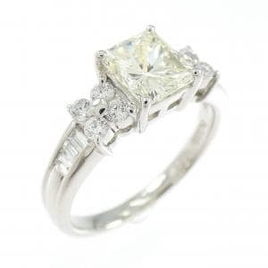 【リメイク】PT900 ダイヤモンド リング 1.024CT M VVS2 ファンシーカット