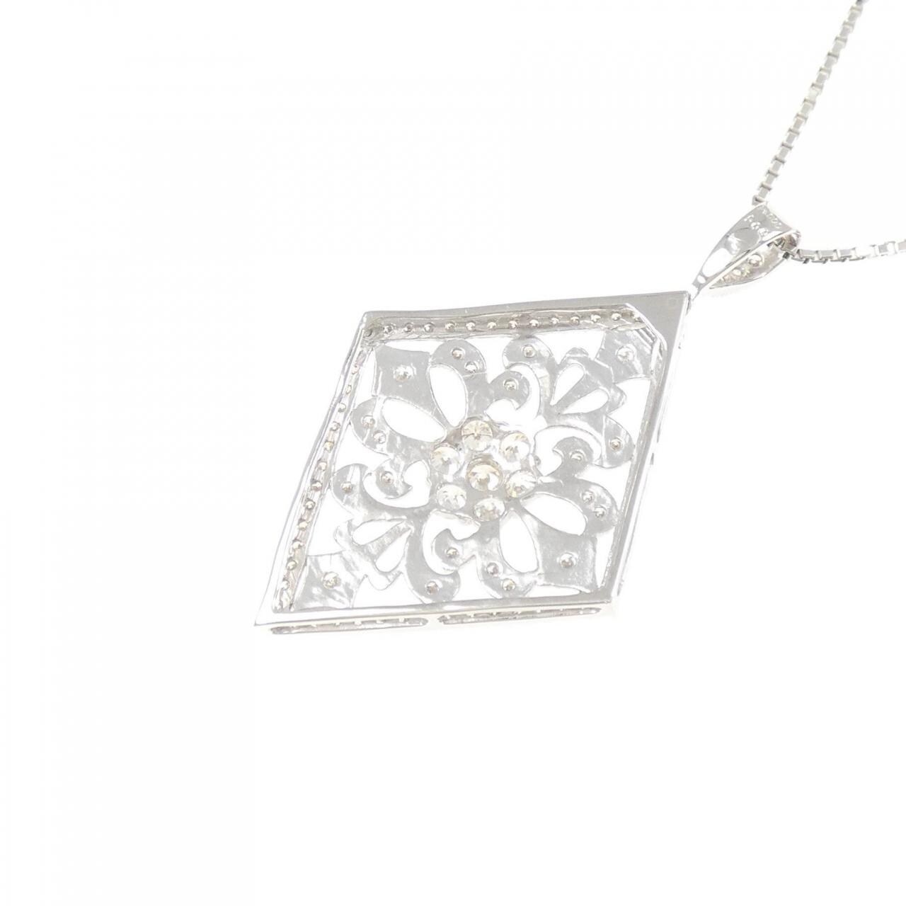 PT900/PT850 ダイヤモンド ネックレス 1.00CT