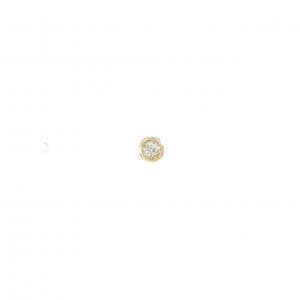 K18YG ダイヤモンド ピアス 0.05CT 片耳