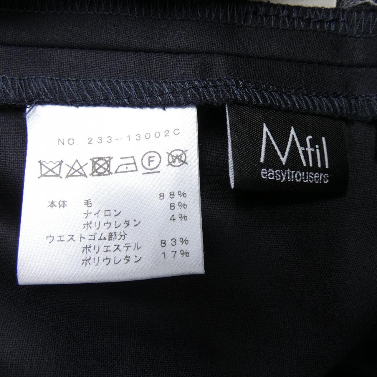 エムフィル M.FIL 233-13002C パンツ