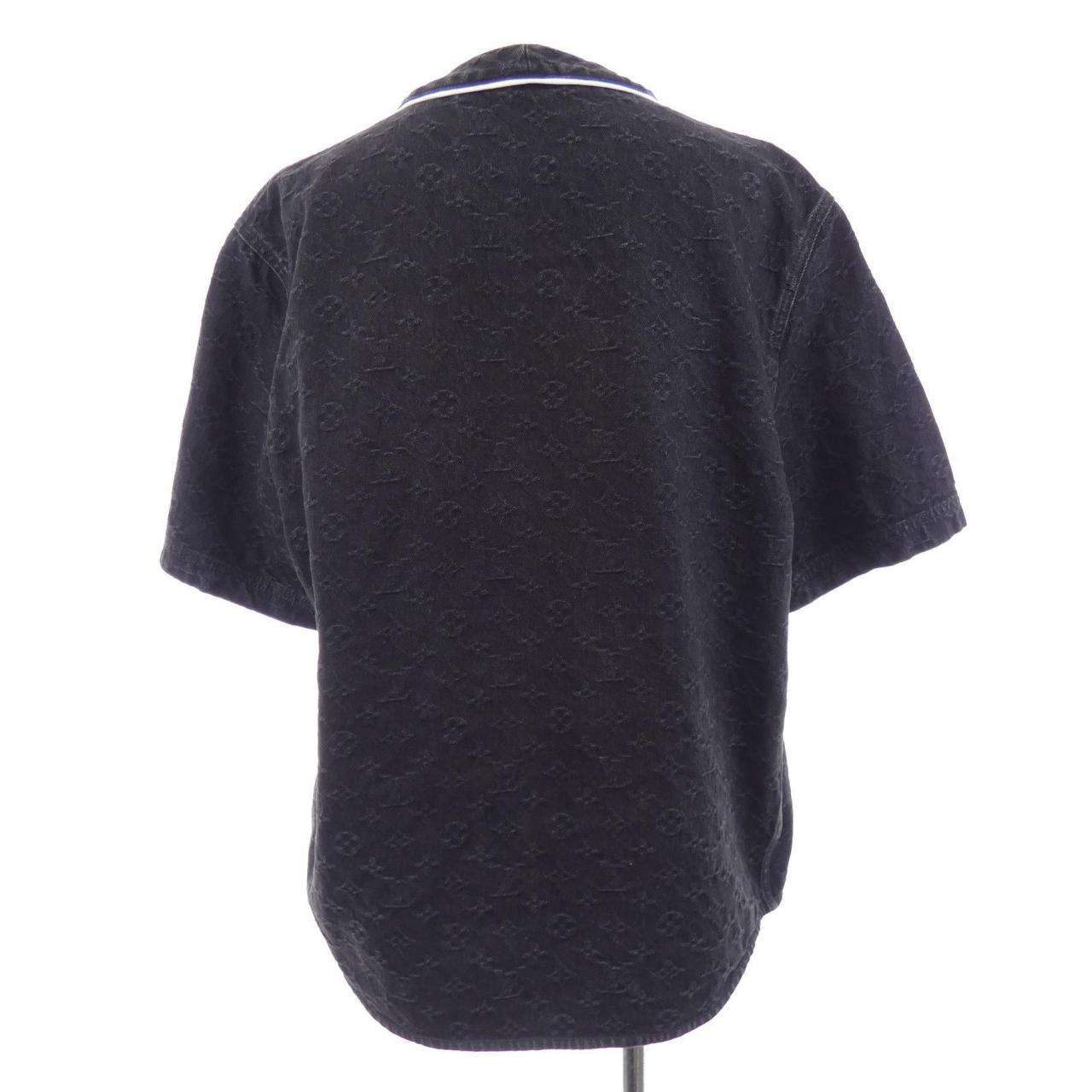 ルイヴィトン LOUIS VUITTON モノグラムショートスリーブデニムシャツ HPS12WUZD S/Sシャツ