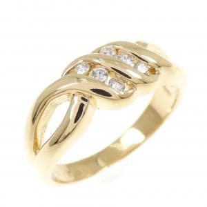 K18YG ダイヤモンド リング 0.10CT