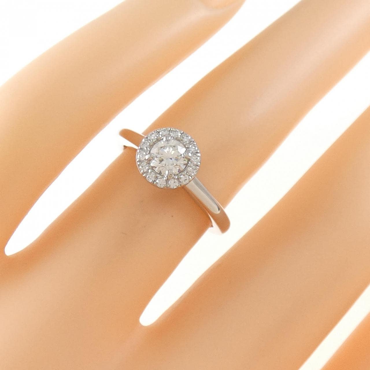 PT950 ダイヤモンド リング 0.301CT G VS1 EXT